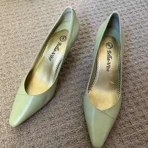 Genuine leather, Italian heels